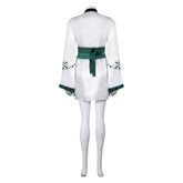Band ABBA Anni-Frid Synni Lyngstad Retro 70s White Tunic Robe Cosplay Costume Outfits Halloween Carnival Suit